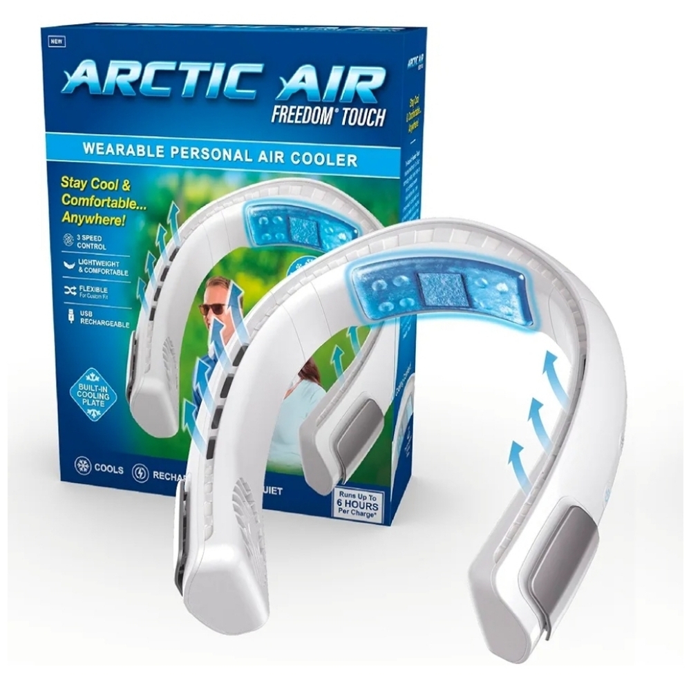 Arctic Air Freedom Touch Personal Neck Fan Neck Cooler